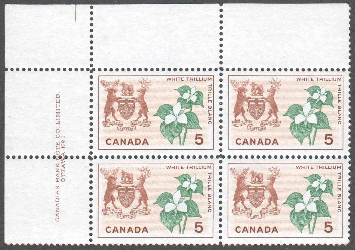 Canada Scott 418 MNH PB UL (A11-2) - Click Image to Close